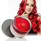 Hair Wax Color Styling Pomade Temporary Hair Dye Disposable Fashion Molding Coloring Mud Cream - Presidential Brand (R)