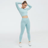 yoga sets gym fitness sportswear 2 pcs yoga set gym set fitness clothing - Presidential Brand (R)