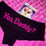 Sexy Panties Women Yes Daddy Funny Lingerie G-string Briefs Underwear Panties T string Thongs Knickers Hot Sale - Presidential Brand (R)