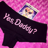 Sexy Panties Women Yes Daddy Funny Lingerie G-string Briefs Underwear Panties T string Thongs Knickers Hot Sale - Presidential Brand (R)