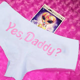 Sexy Panties Women Yes Daddy Funny Lingerie G-string Briefs Underwear Panties T string Thongs Knickers Hot Sale - Presidential Brand (R)