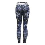 Leggings sport women fitness Print High Waist Leggings Fitness Sports Running Yoga Athletic Pants sport leggings - Presidential Brand (R)