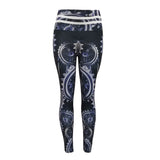 Leggings sport women fitness Print High Waist Leggings Fitness Sports Running Yoga Athletic Pants sport leggings - Presidential Brand (R)