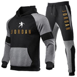 New Fashion Mens Clothing Pullovers Sweater Cotton Men Tracksuits Hoodie Two Pieces + Pants Sports Shirts Fall Winter Track suit - Presidential Brand (R)