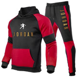 New Fashion Mens Clothing Pullovers Sweater Cotton Men Tracksuits Hoodie Two Pieces + Pants Sports Shirts Fall Winter Track suit - Presidential Brand (R)
