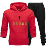 New Fashion Mens Clothing Pullovers Sweater Cotton Men Tracksuits Hoodie Two Pieces + Pants Sports Shirts Fall Winter Track suit - Presidential Brand (R)