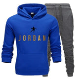 New Fashion Mens Clothing Pullovers Sweater Cotton Men Tracksuits Hoodie Two Pieces + Pants Sports Shirts Fall Winter Track suit - Presidential Brand (R)