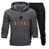 New Fashion Mens Clothing Pullovers Sweater Cotton Men Tracksuits Hoodie Two Pieces + Pants Sports Shirts Fall Winter Track suit - Presidential Brand (R)