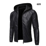 Men Faux Leather Jacket Motorcycle - Presidential Brand (R)