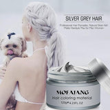 Hair Wax Color Styling Pomade Temporary Hair Dye Disposable Fashion Molding Coloring Mud Cream - Presidential Brand (R)