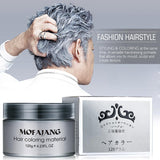 Hair Wax Color Styling Pomade Temporary Hair Dye Disposable Fashion Molding Coloring Mud Cream - Presidential Brand (R)