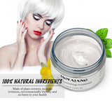Hair Wax Color Styling Pomade Temporary Hair Dye Disposable Fashion Molding Coloring Mud Cream - Presidential Brand (R)
