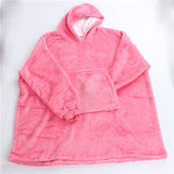 Plus Size Nightwear Oversized Hoodies Sweatshirts Lingerie Sets Women Sleepwear Pajamas for Women Fleece TV Blanket Hoodies - Presidential Brand (R)