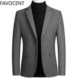 Men's Wool Suit Coat Wool Blends Casual Blazers - Presidential Brand (R)