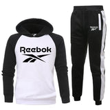 Hoodie suit 2020 autumn and winter new men's printed sportswear sweatshirt wool sweatpants jogging men's pullover - Presidential Brand (R)