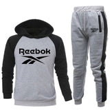 Hoodie suit 2020 autumn and winter new men's printed sportswear sweatshirt wool sweatpants jogging men's pullover - Presidential Brand (R)