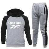 Hoodie suit 2020 autumn and winter new men's printed sportswear sweatshirt wool sweatpants jogging men's pullover - Presidential Brand (R)