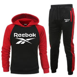 Hoodie suit 2020 autumn and winter new men's printed sportswear sweatshirt wool sweatpants jogging men's pullover - Presidential Brand (R)