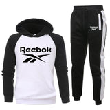 Hoodie suit 2020 autumn and winter new men's printed sportswear sweatshirt wool sweatpants jogging men's pullover - Presidential Brand (R)