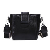 Shoulder Sling Bucket Bag Slit Pocket All- Matching Temperament Bag - Presidential Brand (R)
