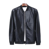 Men Faux Leather Jacket Motorcycle - Presidential Brand (R)