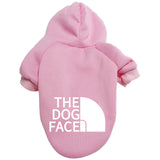 Designer Pet Dog Clothes Sweater, Four Seasons Medium and Large Dog Hoodie The Dog Face Labrador French Bulldog Jacket Clothing