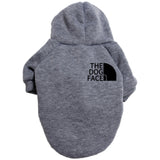 Designer Pet Dog Clothes Sweater, Four Seasons Medium and Large Dog Hoodie The Dog Face Labrador French Bulldog Jacket Clothing