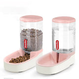 Pet Automatic Feeding Bowls Dog Food Feeder Cat Water Feeder Large Capacity Bowl