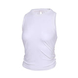 Chic Back Open Yoga Fitness Crop Top Women - Presidential Brand (R)